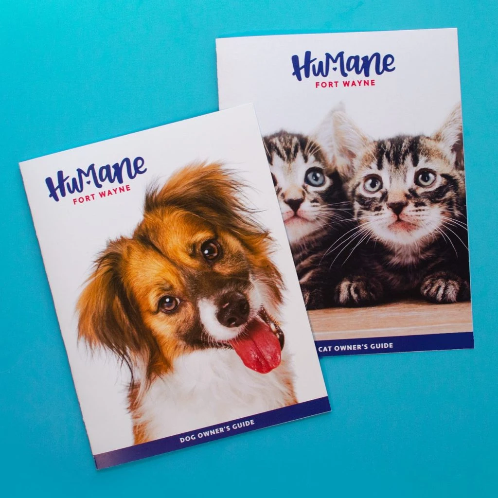 Humane Fort Wayne handout book covers