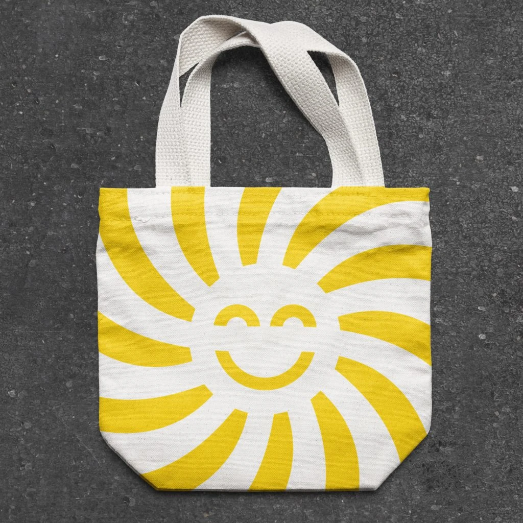 Hope's Harbor logo on tote bag