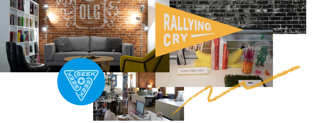 Images of One Lucky Guitar office