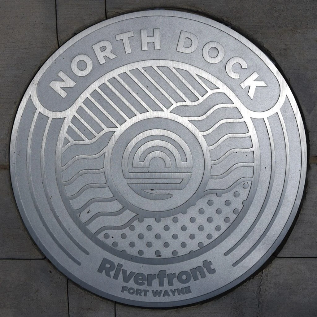 Riverfront Fort Wayne squares cover