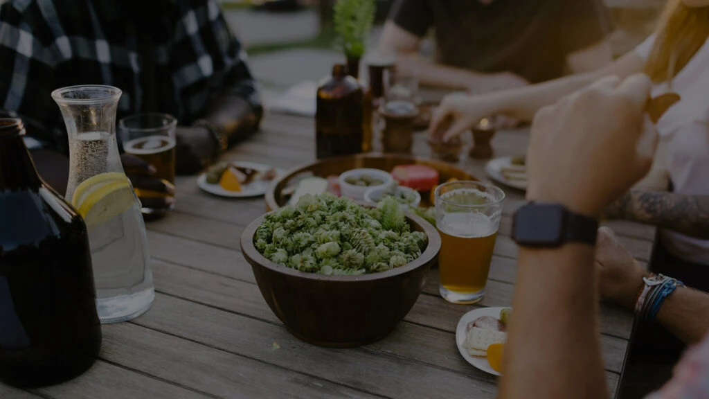 food on table. IBEX Growing Solutions