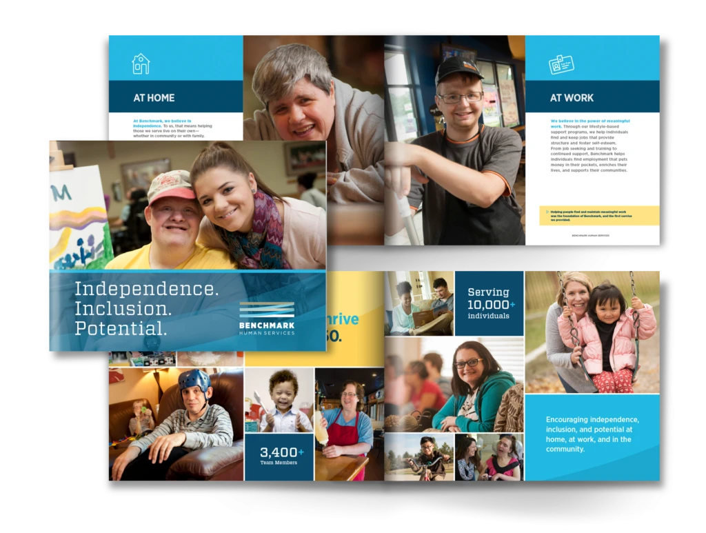 Benchmark Human Services website