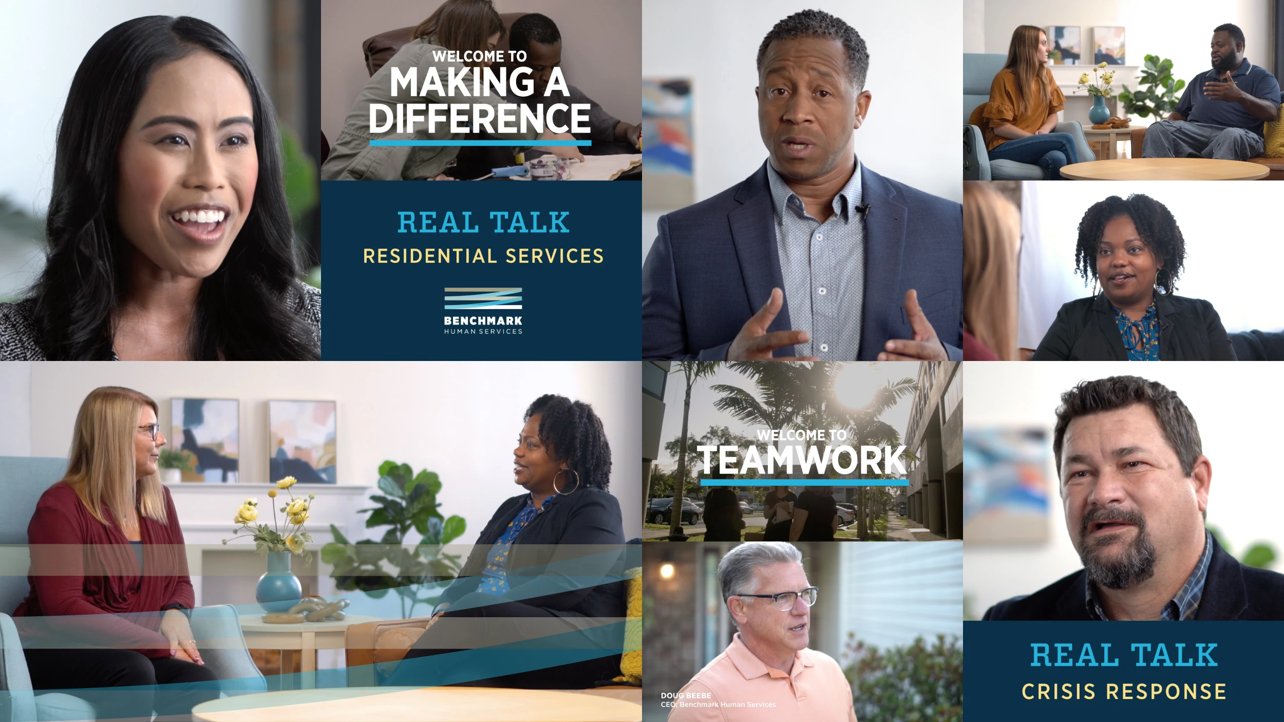 Benchmark Human Services representatives and employees