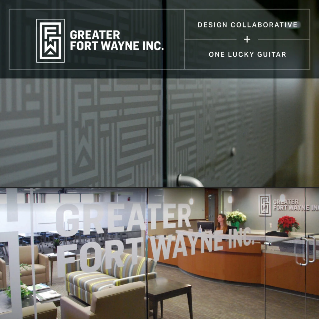 Greater Fort Wayne Inc. logo and lockup