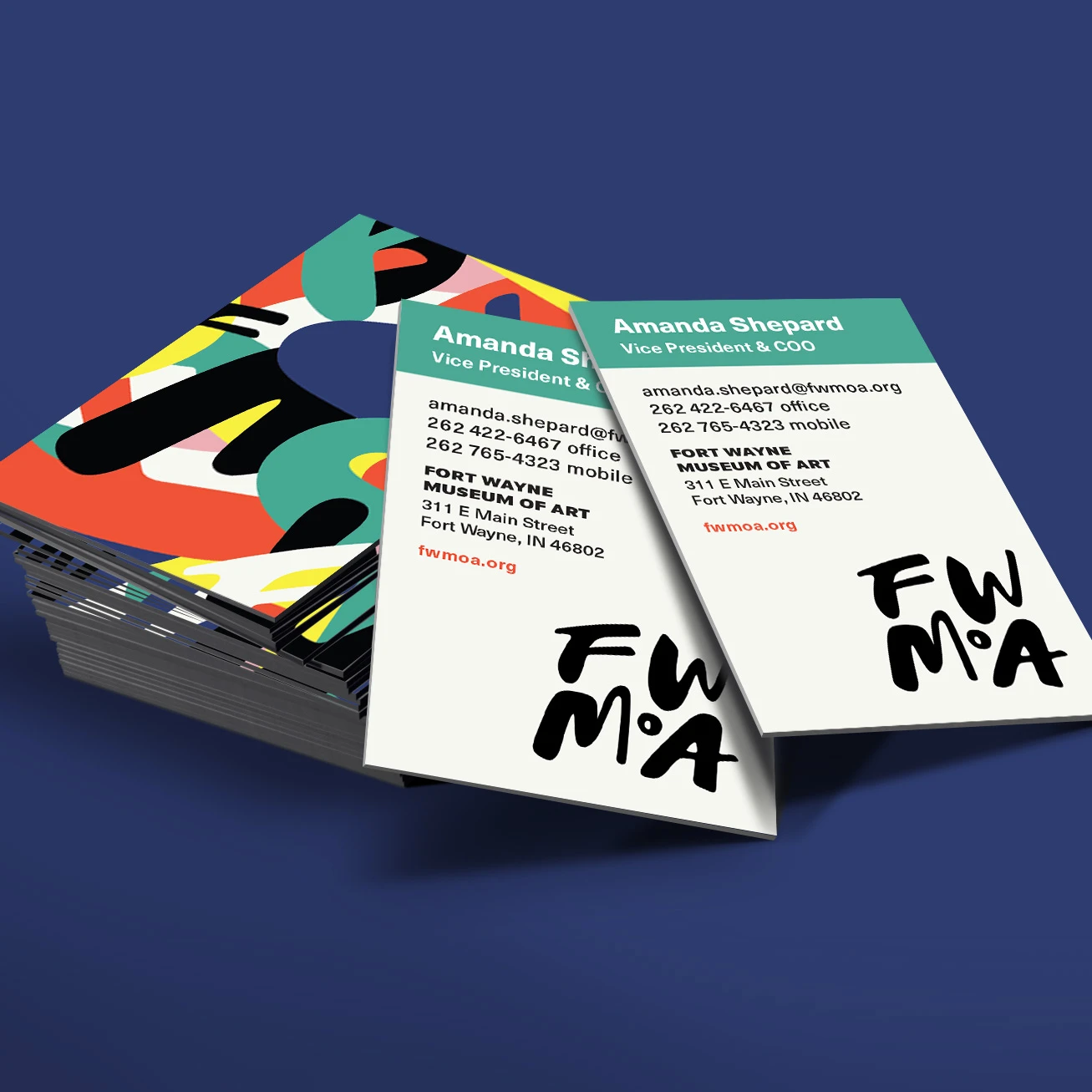 Fort Wayne Museum of Art business cards