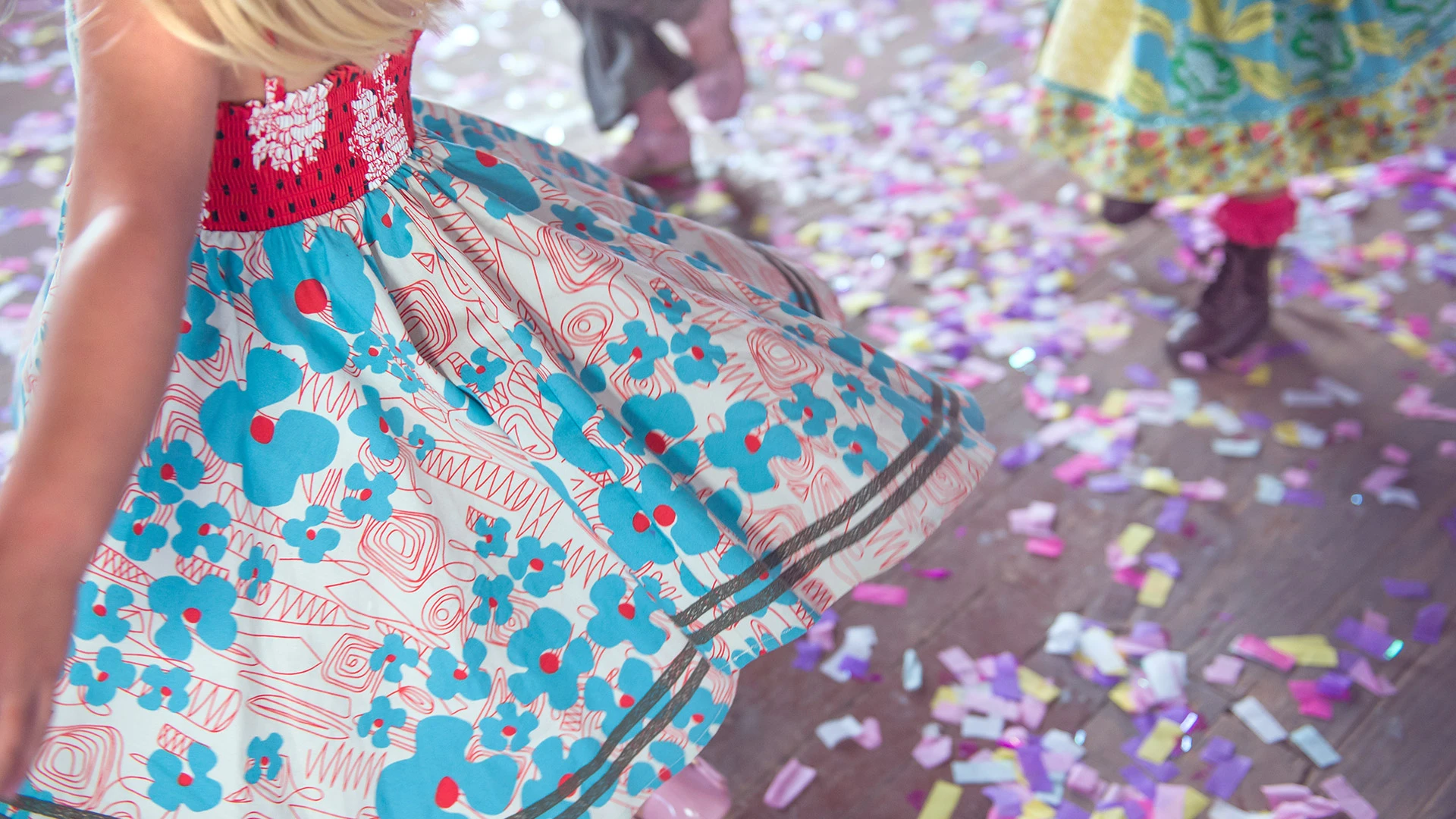 Matilda Jane Clothing skirt twirling