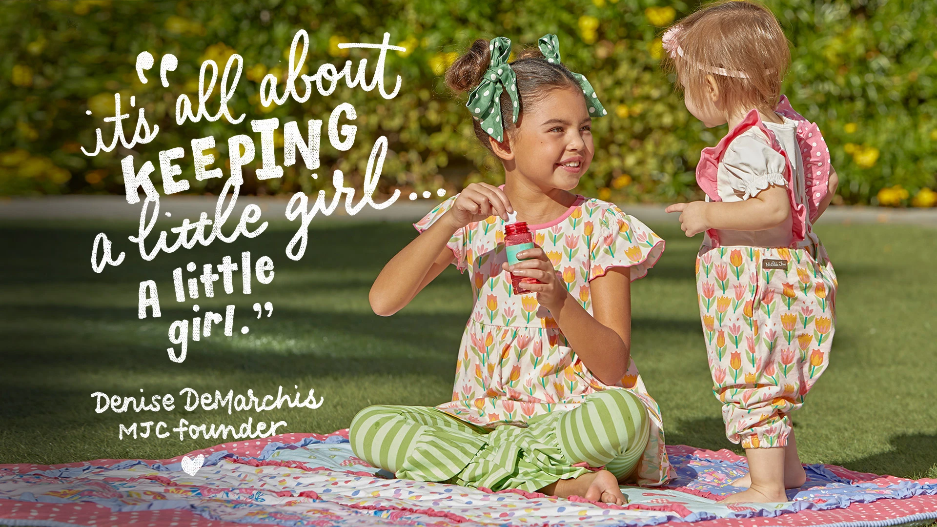 girls wearing Matilda Jane Clothing