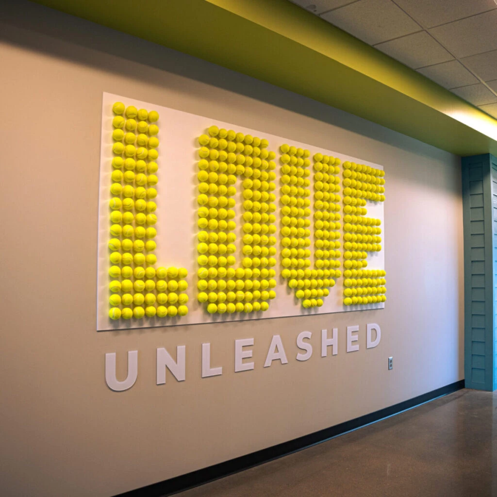 Humane Fort Wayne office wall