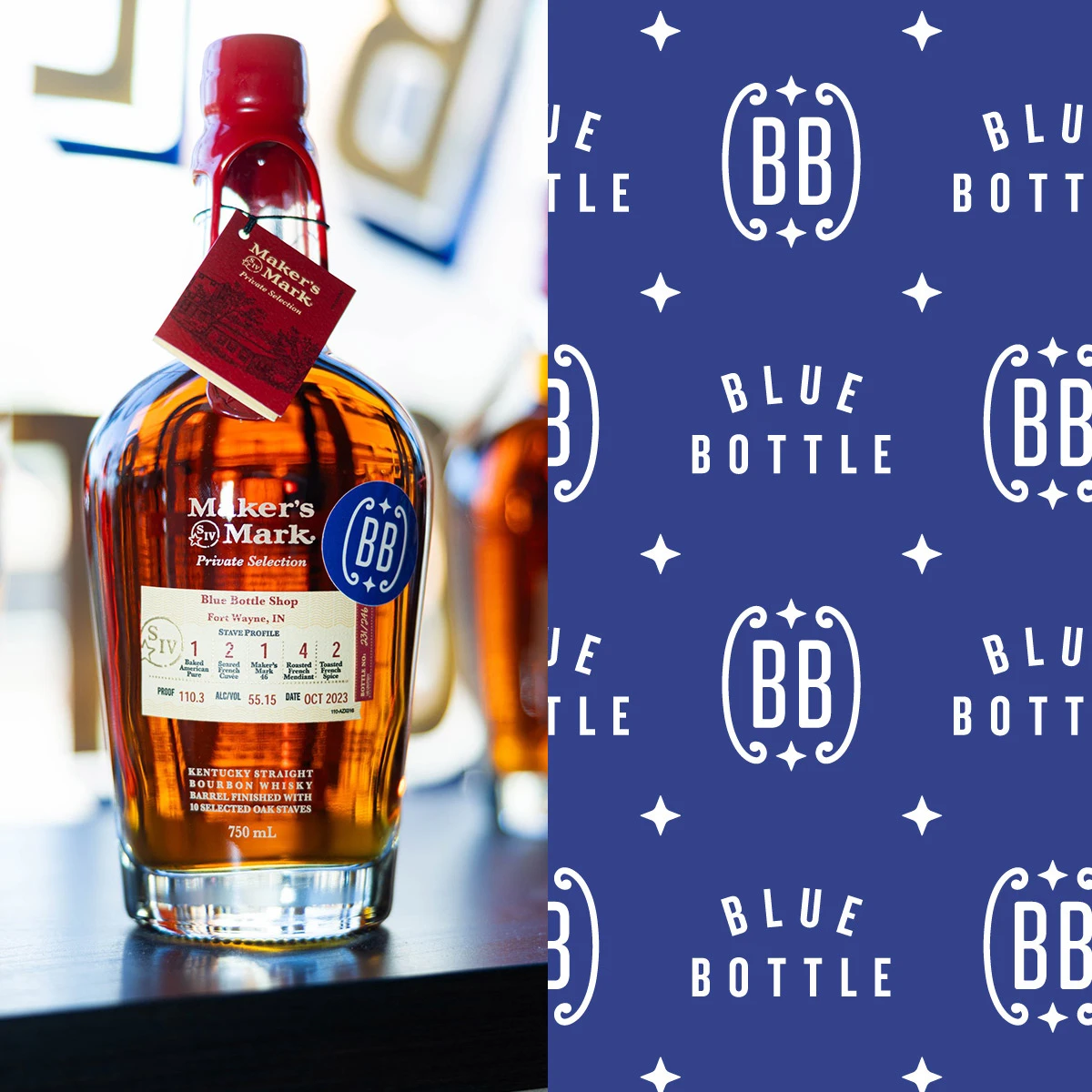 Blue Bottle Shop logo and lockup