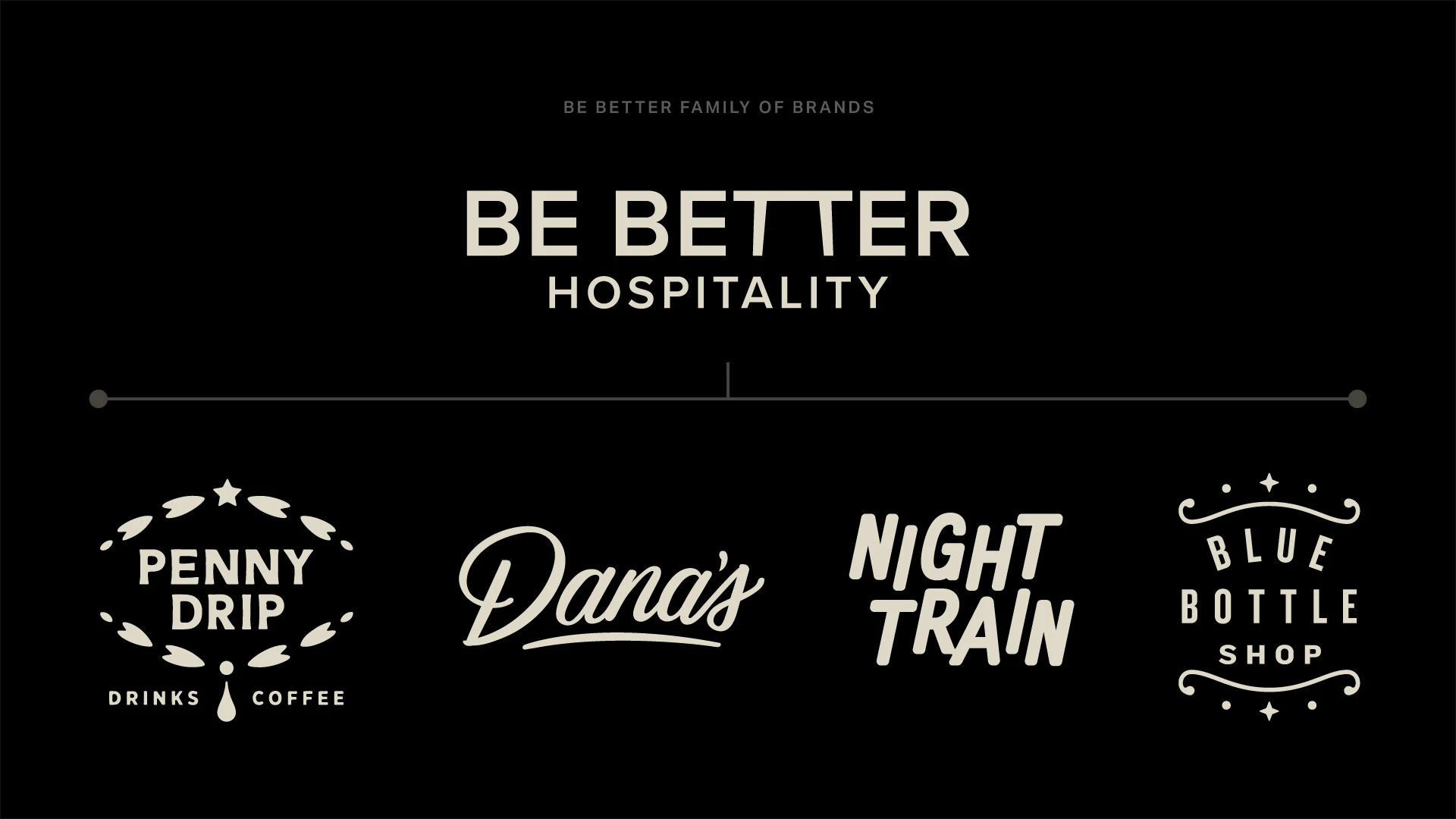 Be Better Hospitality business logos
