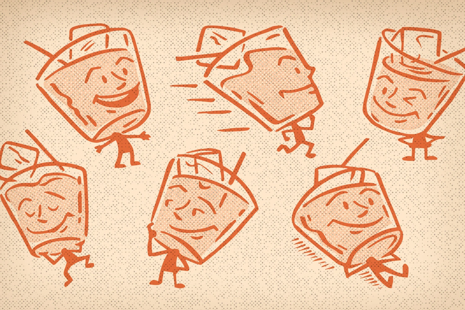 image of cocktail illustrations