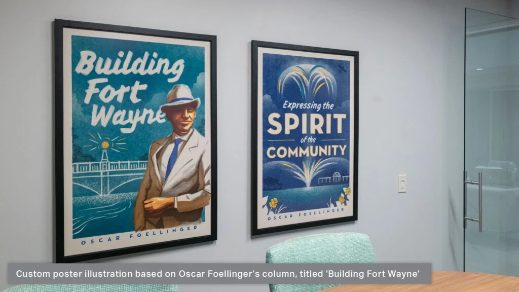 Foellinger Foundation office interior