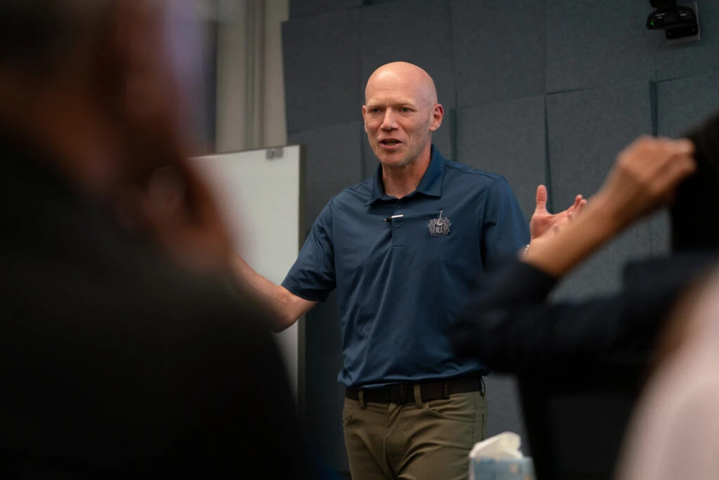 Matt Kelley leading branding workshop