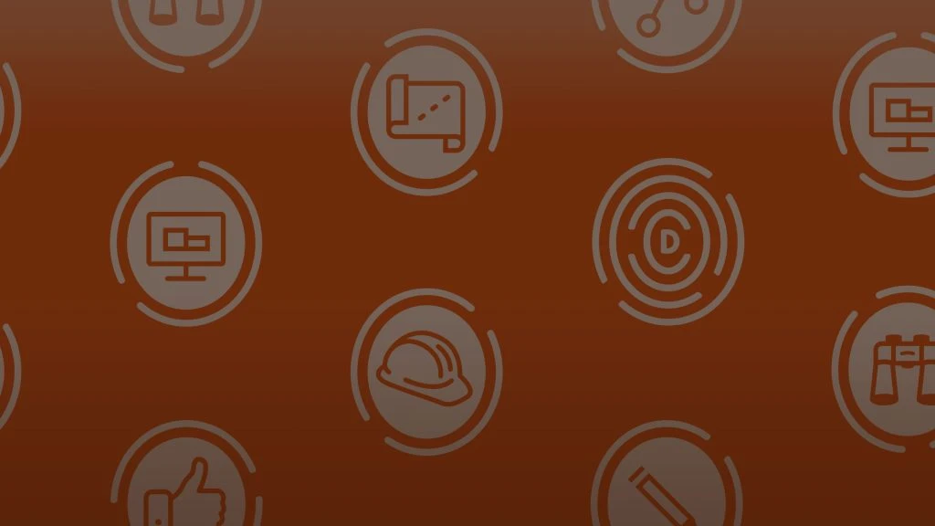 image with lineup of building icons
