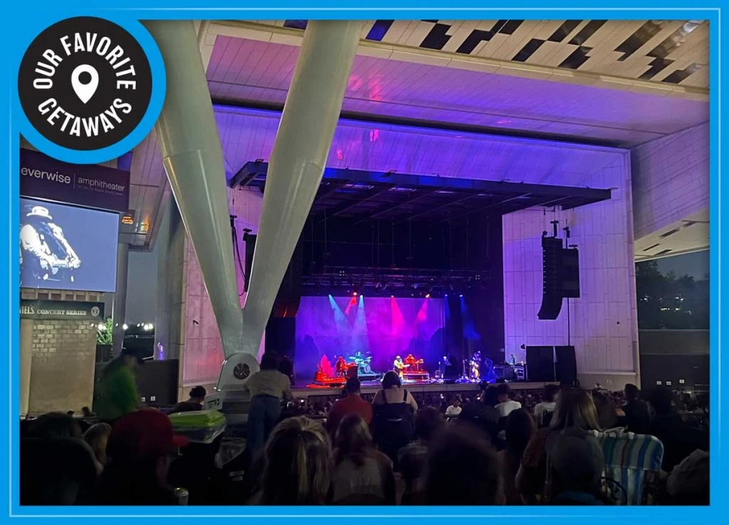 Concert at the Everwise Ampitheater in Indianapolis