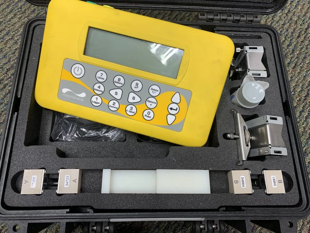 Micronics Ultrasonic Flow Meter Device