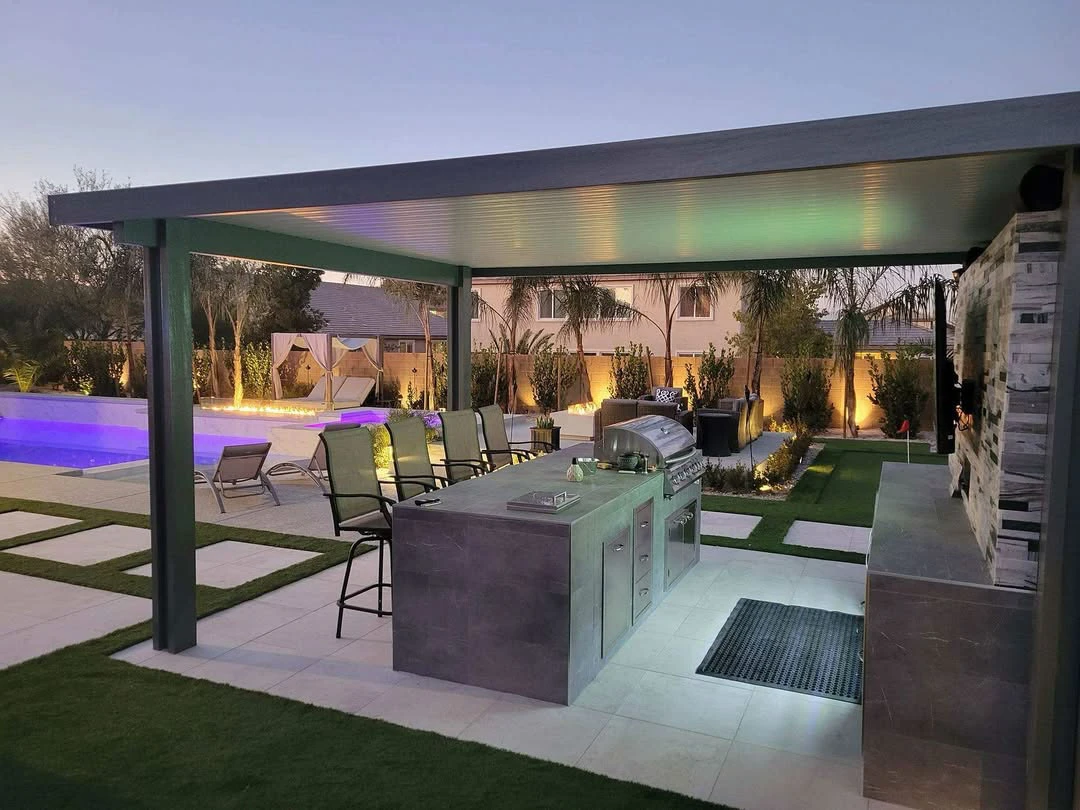 Entertain in Style with a Las Vegas Backyard That Does It All