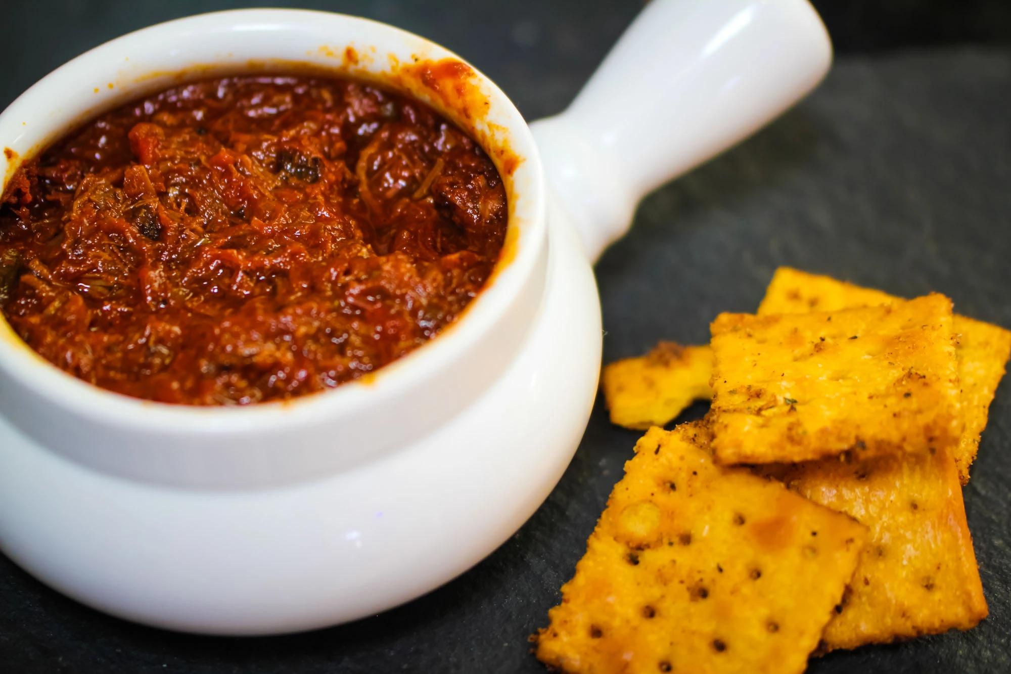 Chili with Smoked Brisket