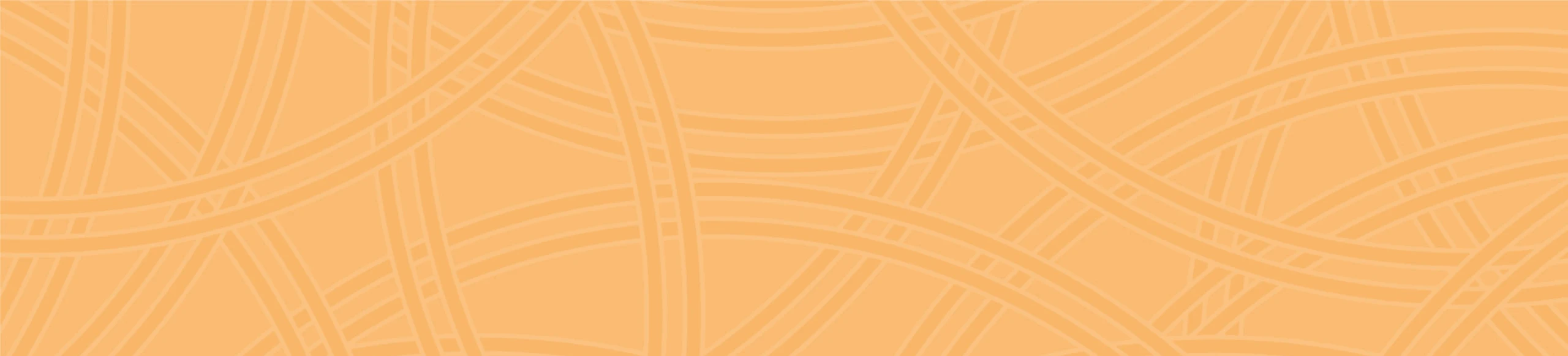 orange pattern with intersecting lines