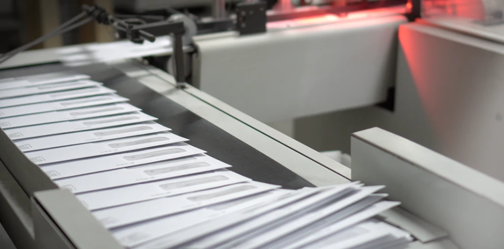 mail preparation process